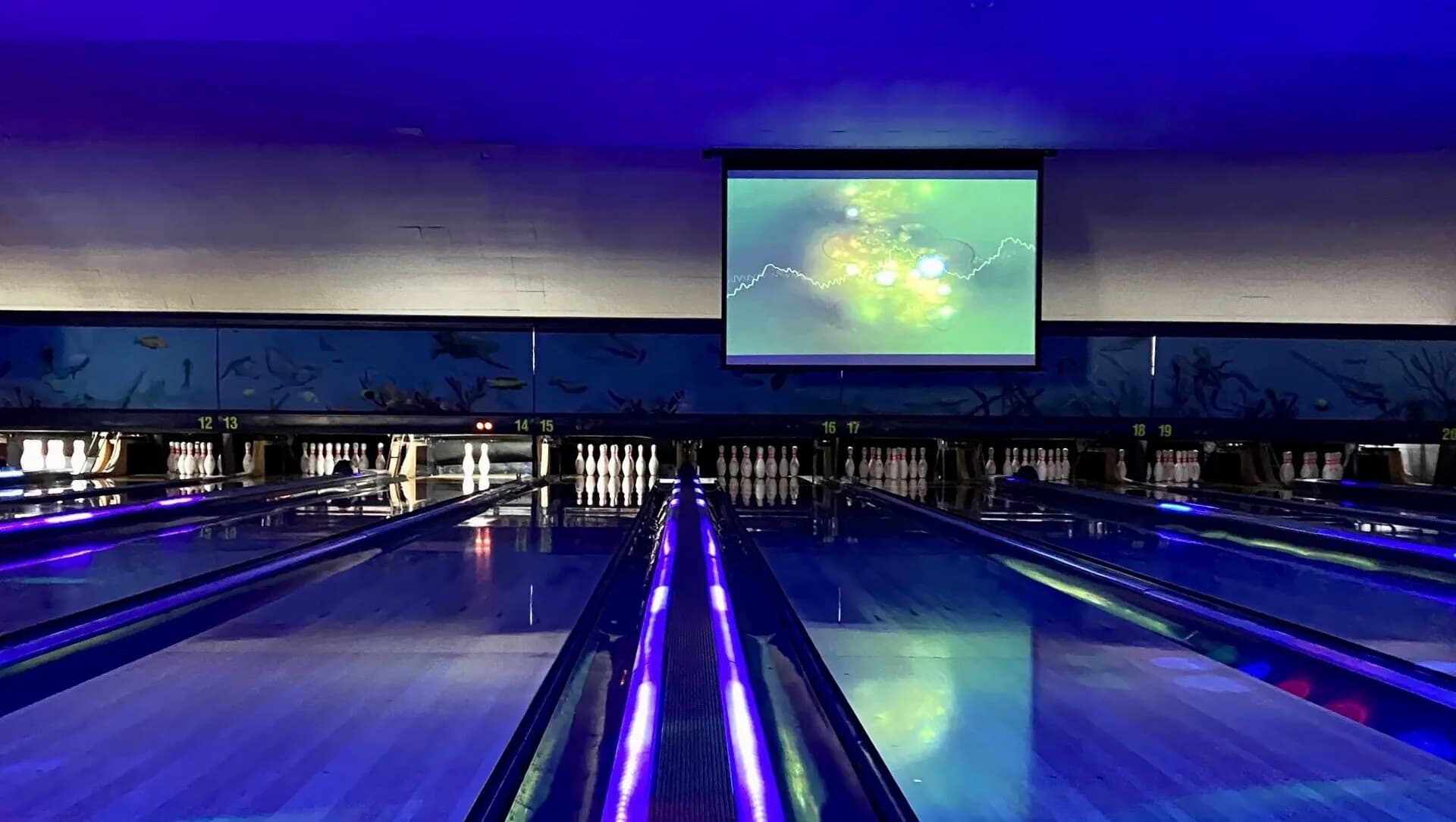 Les pistes de Xtreme Bowling Baillargues